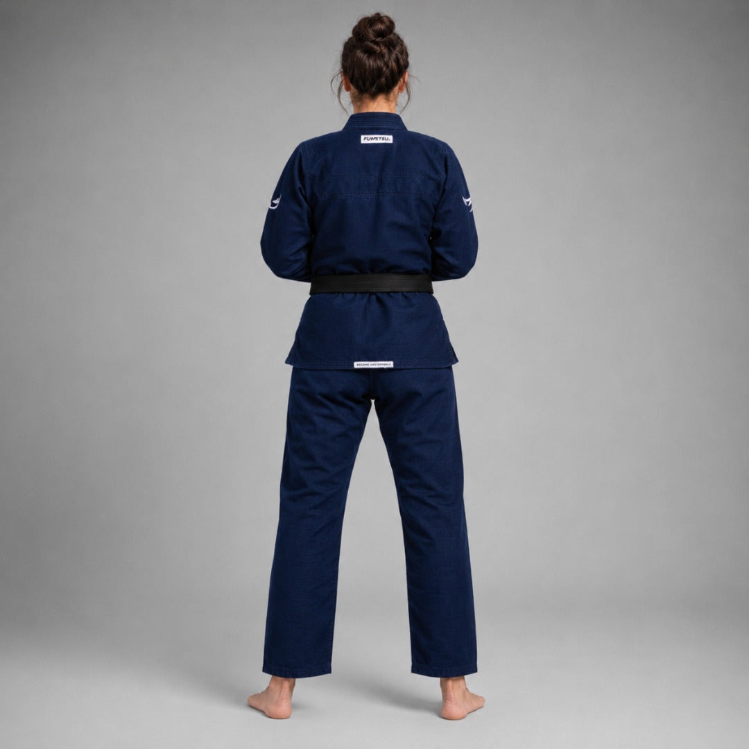 Fumetsu Womens Ghost V-Lite BJJ Gi Navy