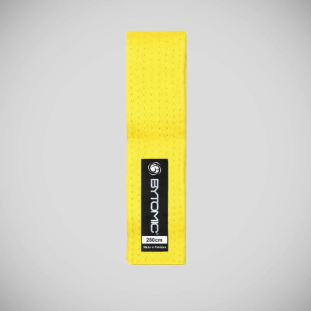 Bytomic Kids Martial Arts Belt Yellow