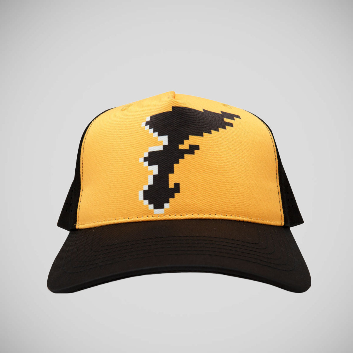 Fairtex Cap14 8 Bit Trucker Cap gelb/schwarz