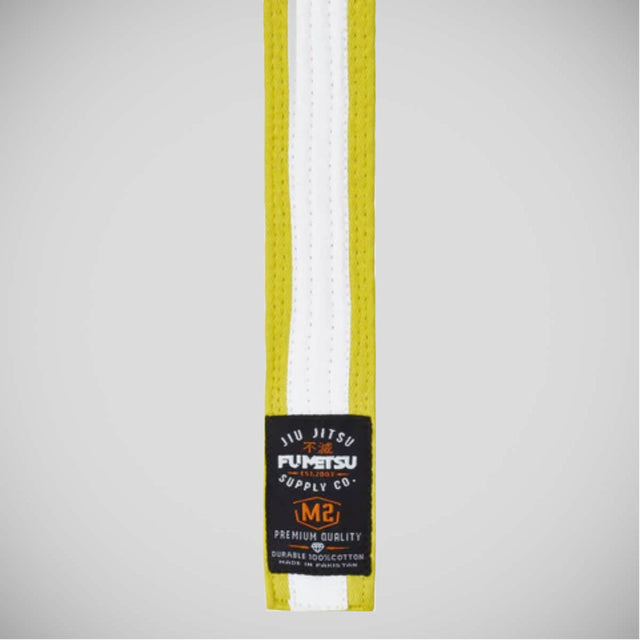 Fumetsu V2 Kids BJJ Belt Yellow/White