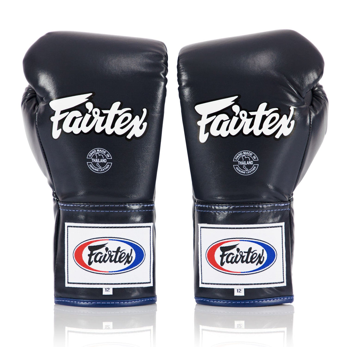 Fairtex BGL6 Lace-Up Competition Boxing Gloves Blue