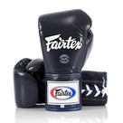 Fairtex BGL6 Lace-Up Competition Boxing Gloves Blue