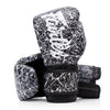 Fairtex BGV14PT Painter Microfibre Boxing Gloves Black/White