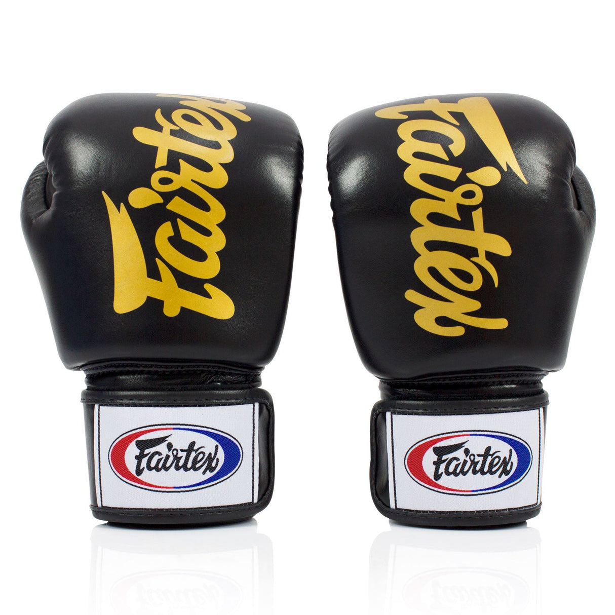 Fairtex BGV19 Deluxe Tight-Fit Boxing Gloves Black