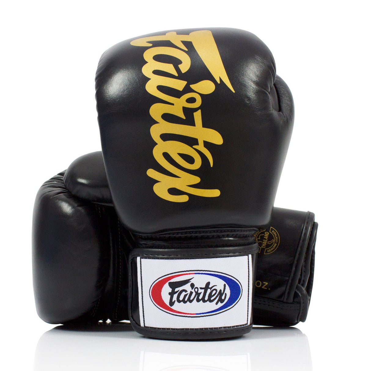 Fairtex BGV19 Deluxe Tight-Fit Boxing Gloves Black