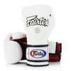 Fairtex BGV9 Mexican Style Boxing Gloves White/Red