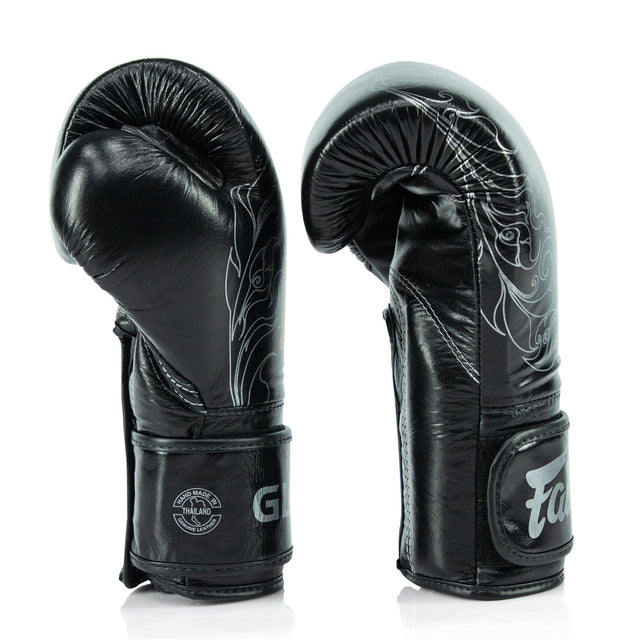 Fairtex X Glory BGVG3 Boxing Gloves Black/Gold