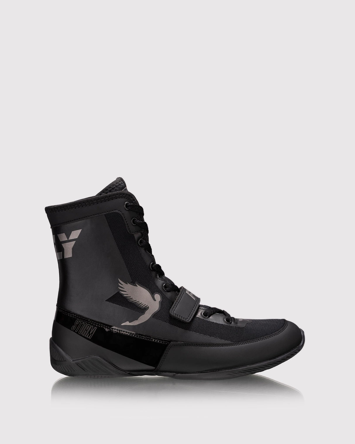 Fly Kids Storm Boxing Boots Black