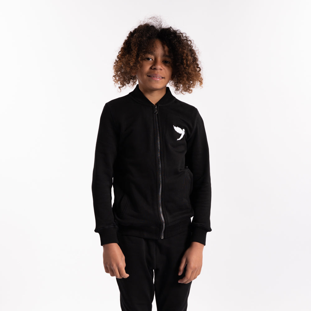 Fly Kids Tracksuit Jacket Black