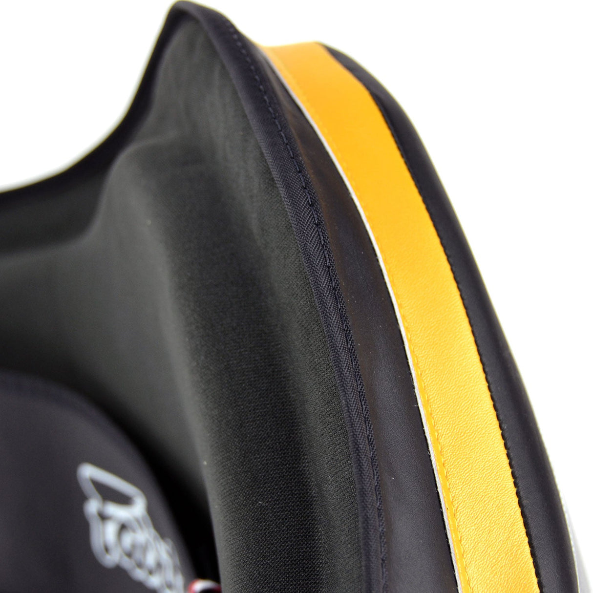 Fairtex BPV3 Microfiber Belly Pad Black/Gold