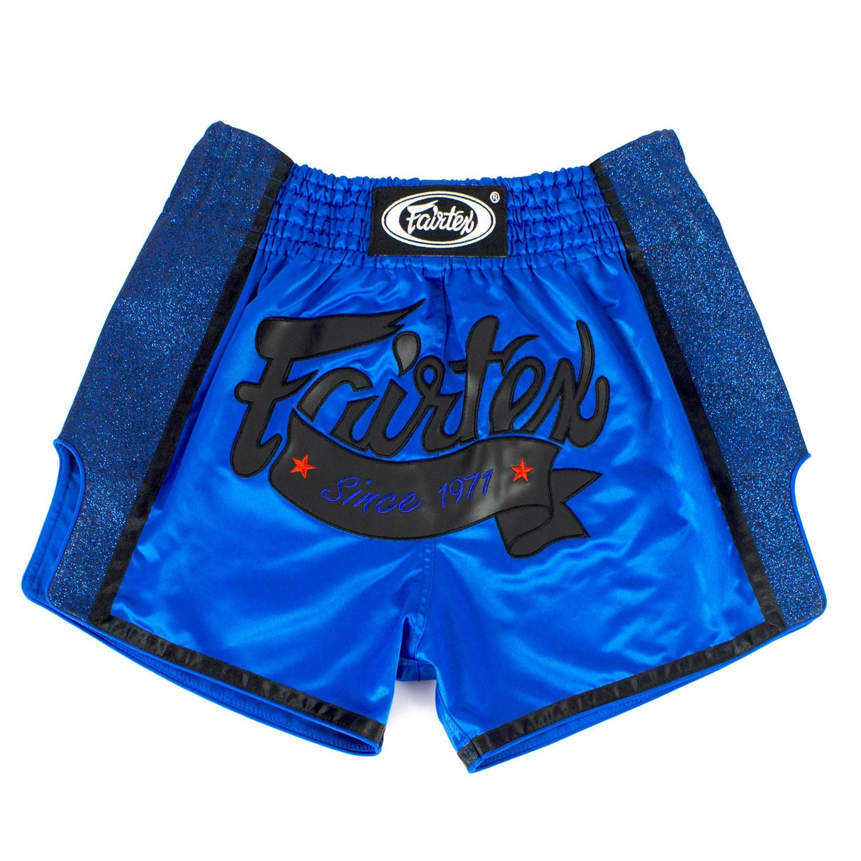 Fairtex BS1702 Slim Cut Muay Thai Shorts Royal Blue