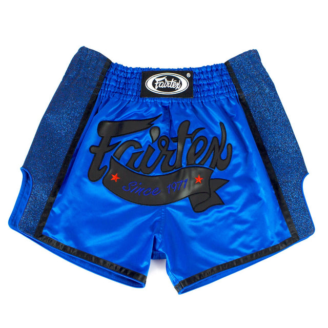 Fairtex BS1702 Slim Cut Muay Thai Shorts Royal Blue