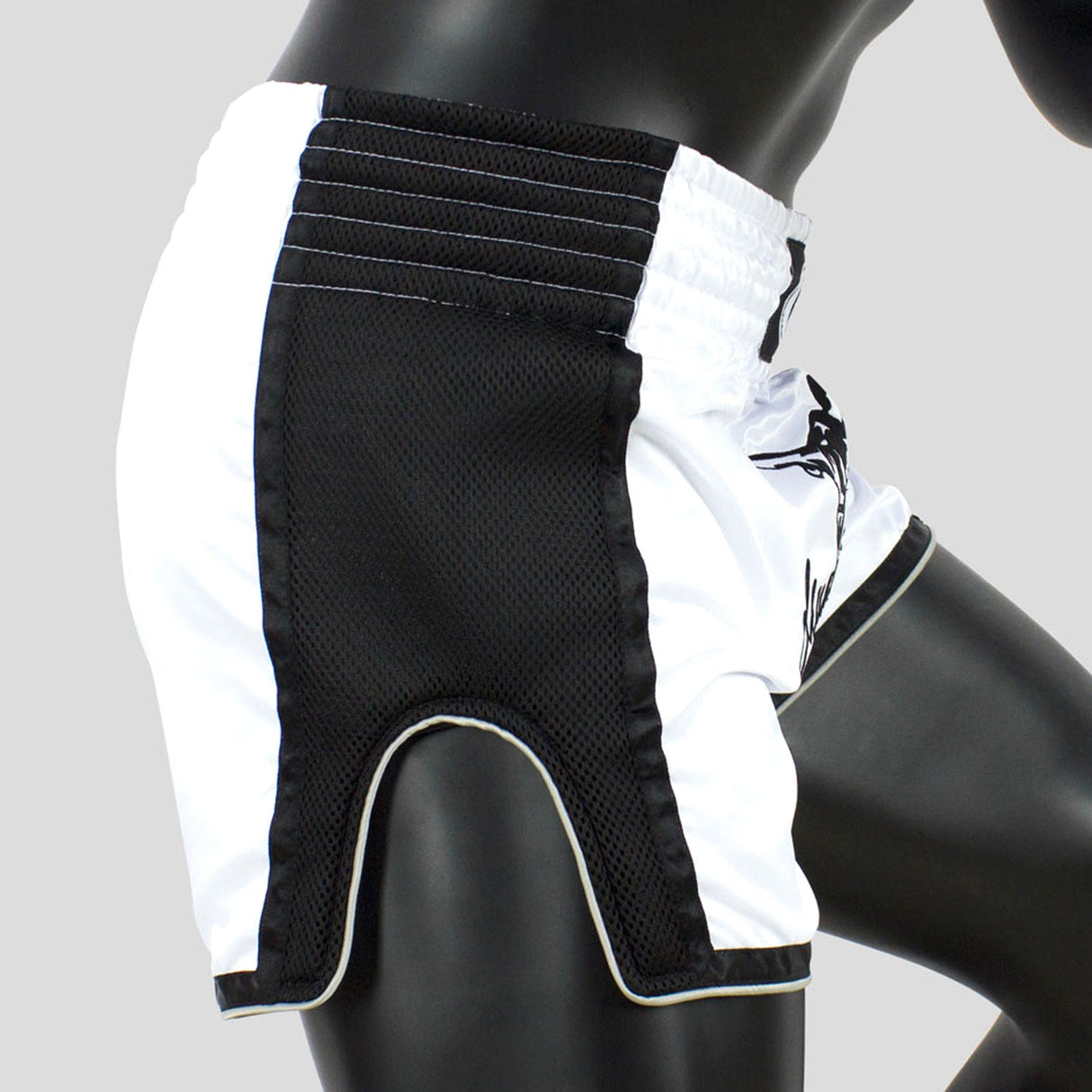 Fairtex BS1707 Slim Cut Muay Thai Shorts White
