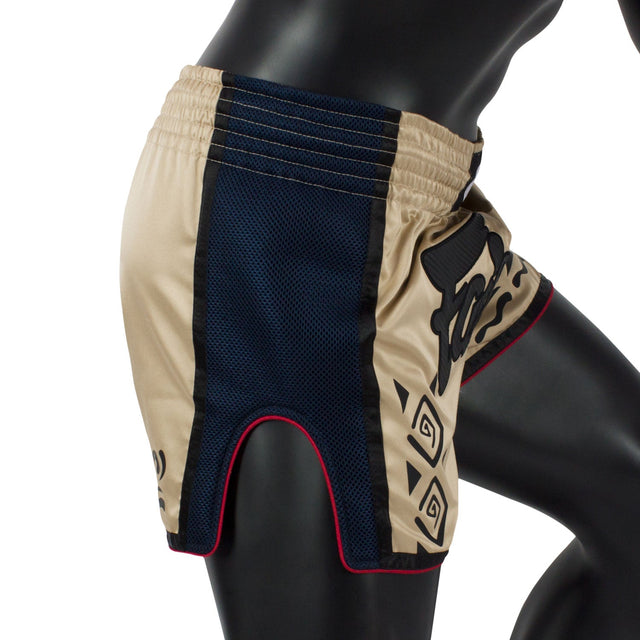 Fairtex BS1713 Slim Cut Muay Thai Shorts Khaki