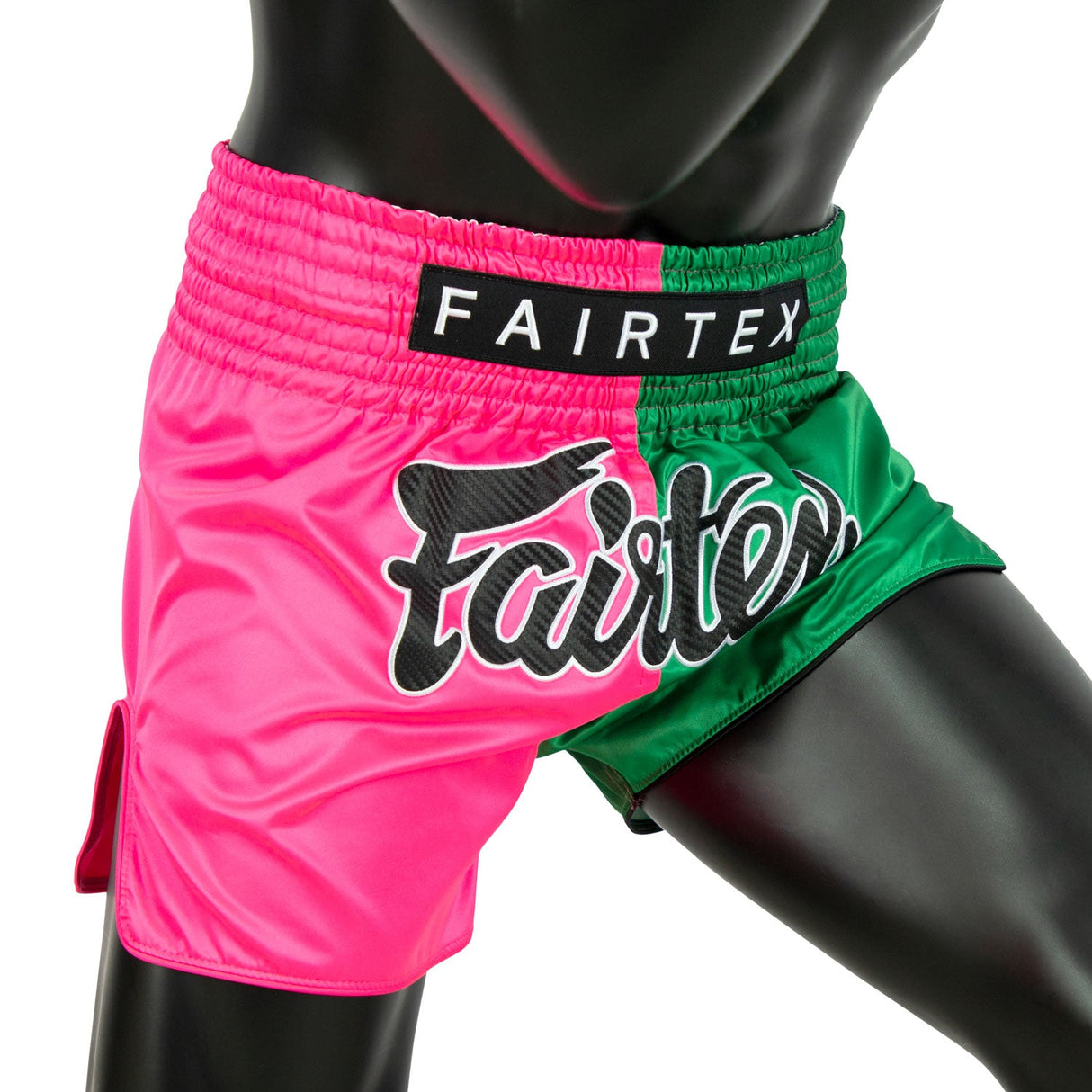 Fairtex BS1911 Fighter Pink-Green Muay Thai Shorts