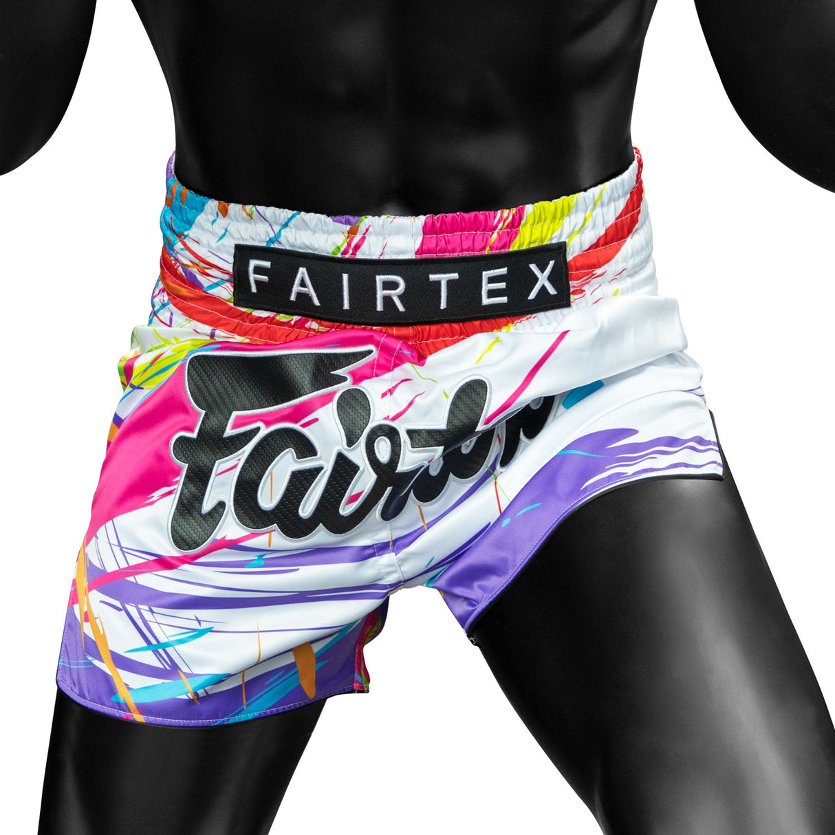 Fairtex BS1933 World Music Muay Thai Shorts White