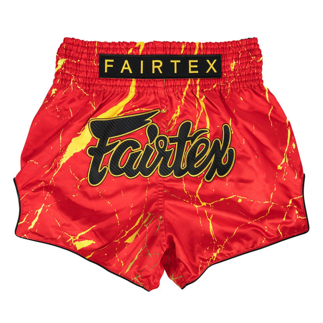 Fairtex BS1946 Inferno Red Muay Thai Shorts