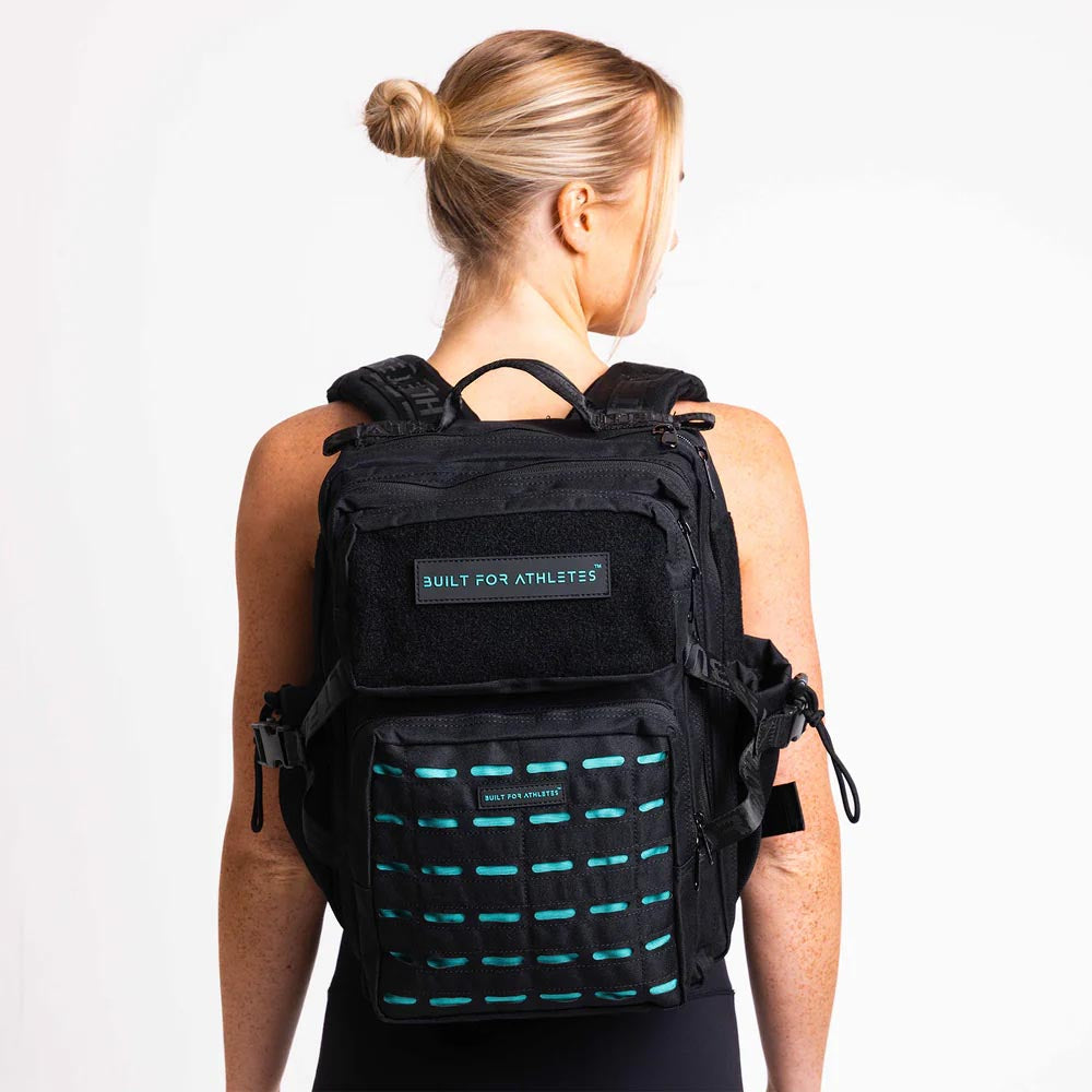 Built For Athletes Hero 3.0 25L Backpack Black/Aqua