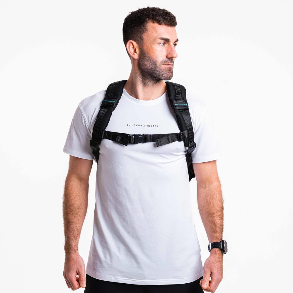 Built For Athletes Hero 3.0 25L Backpack Black/Aqua