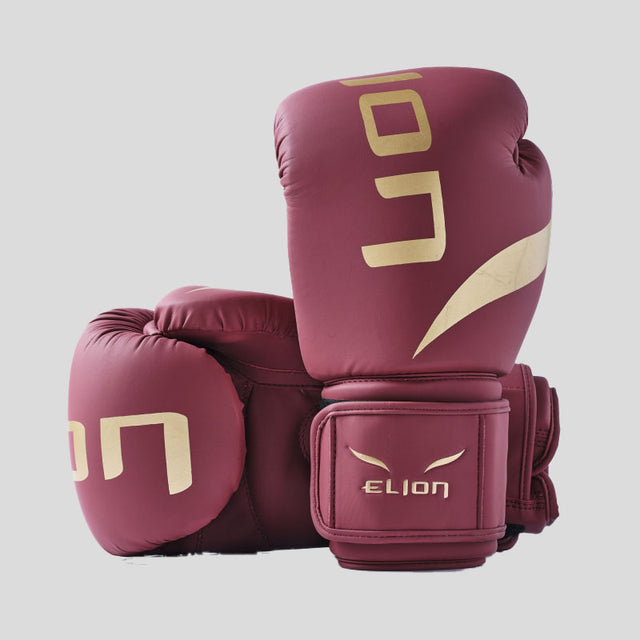 Elion Extravagant Boxing Gloves Burgundy/Gold