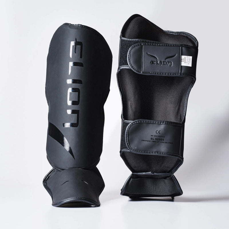 Elion Extravagant Shin Guards Black/Black