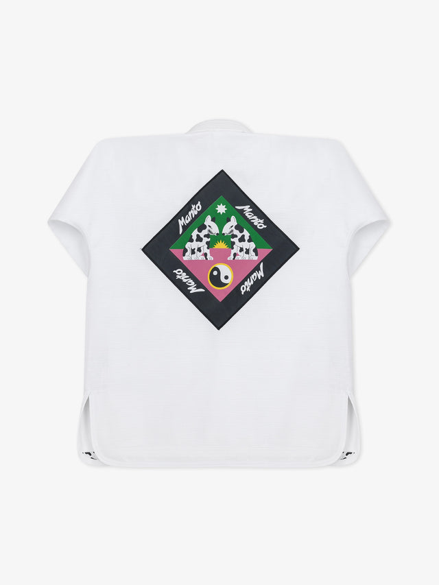 Manto Dogs BJJ Gi White, view 11 of 11