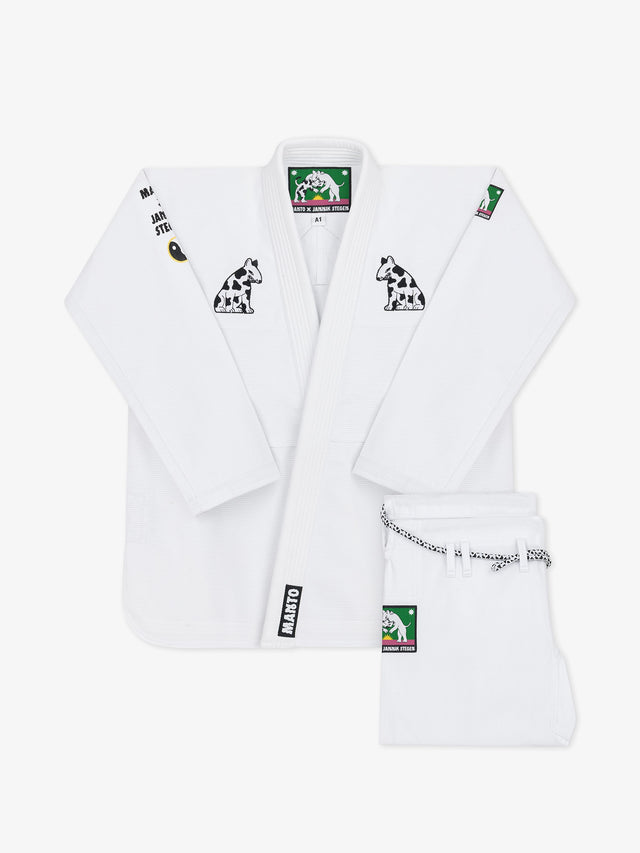 Manto Dogs BJJ Gi White, view 6 of 11