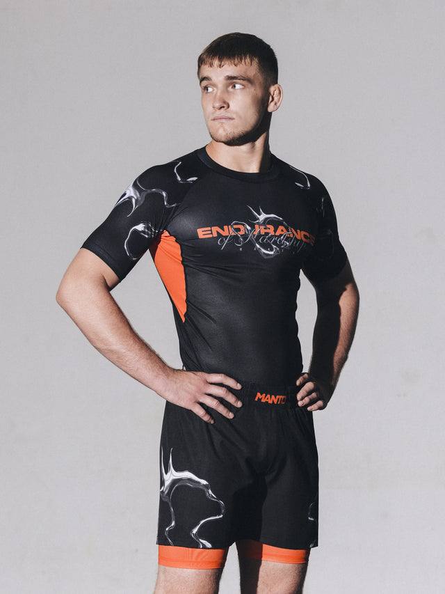 Manto Endurance Fight Shorts Black, view 8 of 8