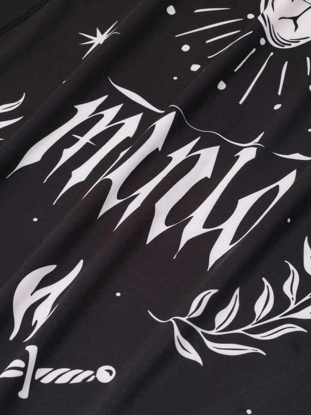 Manto Amor Fati Long Sleeve Rash Guard Black, view 2 of 10