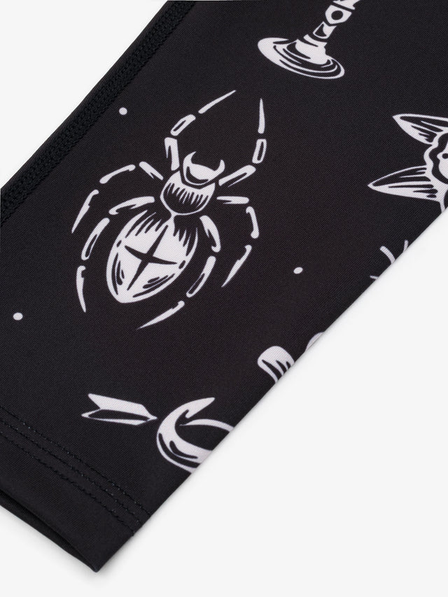 Manto Amor Fati Long Sleeve Rash Guard Black, view 6 of 10
