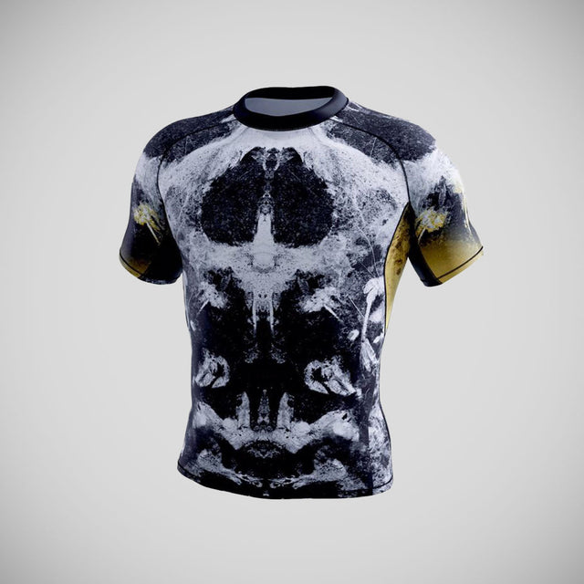 Manto Disobey Short Sleeve Rash Guard Black