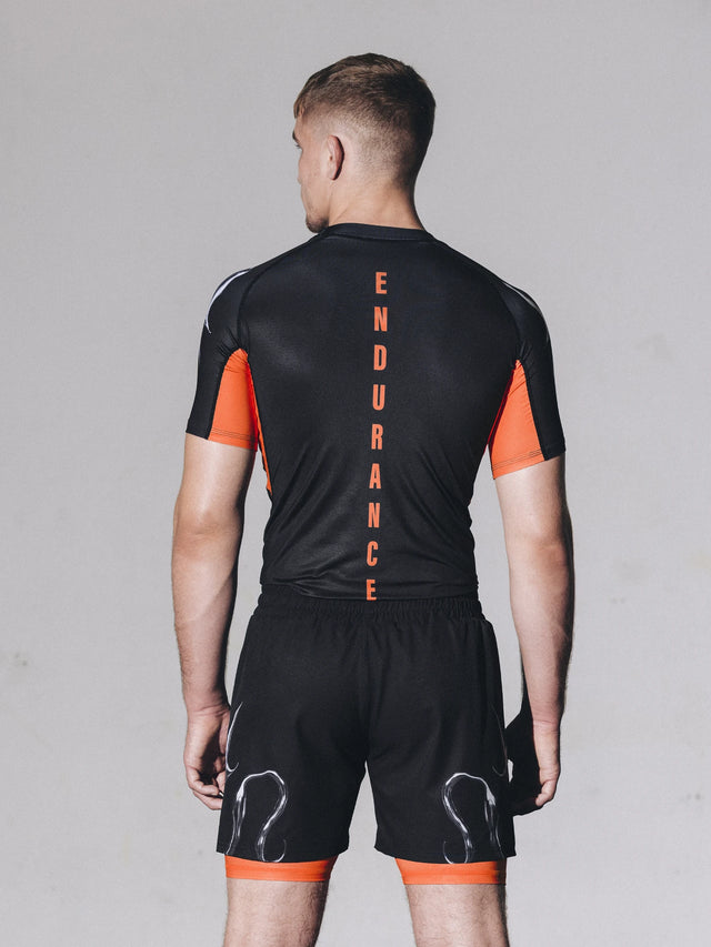 Manto Endurance Rash Guard Black, view 5 of 6