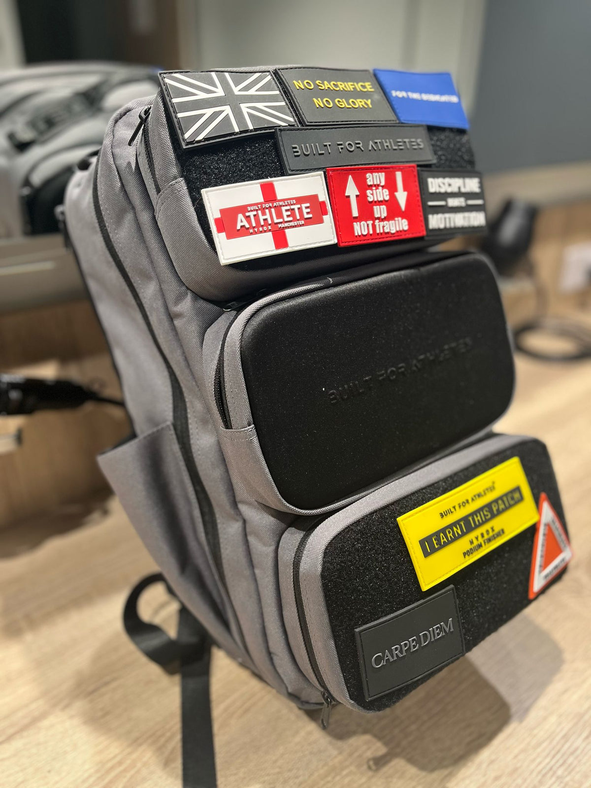 Built For Athletes Hybrid 35L Backpack Concrete