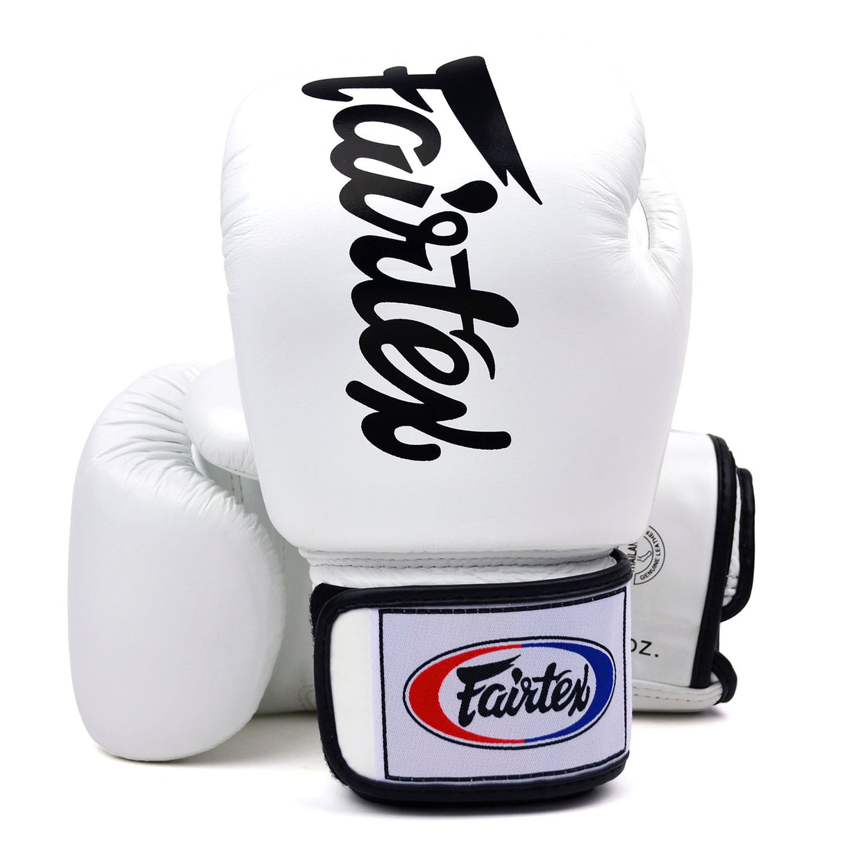 Fairtex BGV19 Deluxe Tight-Fit Boxing Gloves White