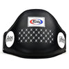 Fairtex BPV1 Standard Leather Belly Pad Black
