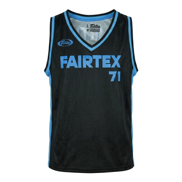 Fairtex JS27 Basketball Jersey Black/Blue