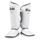 Fairtex SP9 Ultra Ergo Shin Pads White