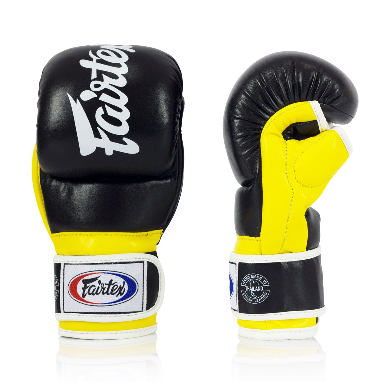 Fairtex FGV18 Super Sparring MMA Gloves Black/Yellow