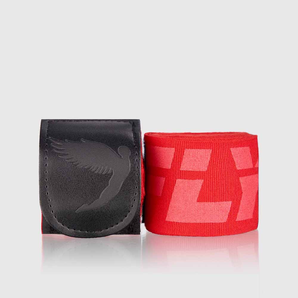 Fly Big Logo Hand Wraps Red