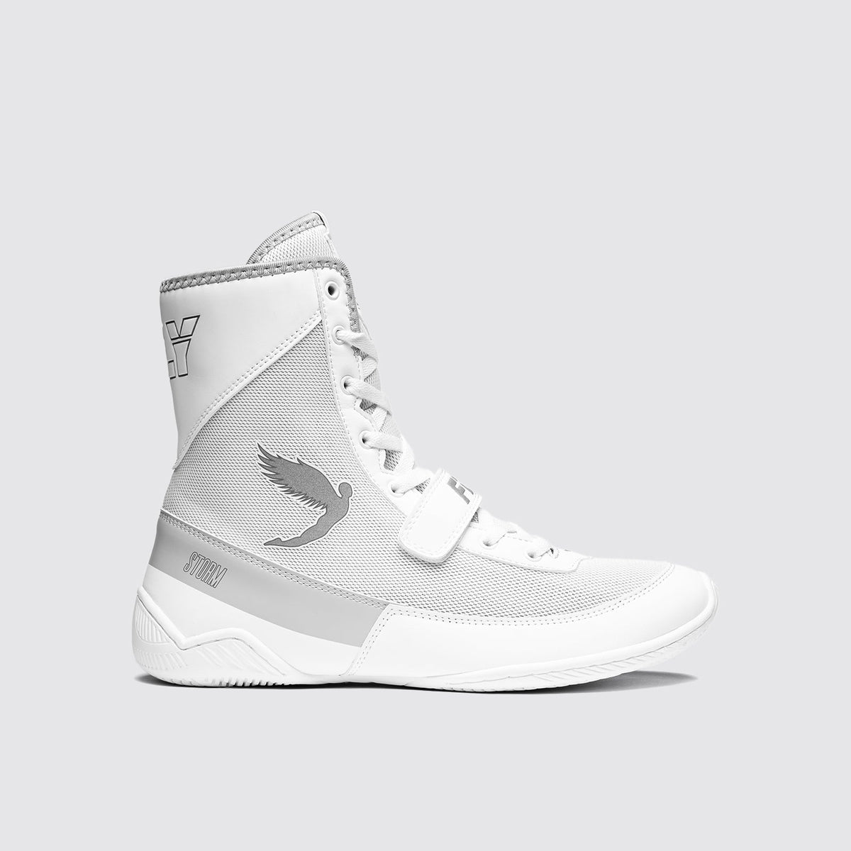 Fly Kids Storm 2 Boxing Boots White