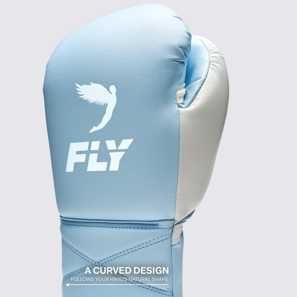 Fly Superlace Pro X 2 Boxing Gloves Powder Blue