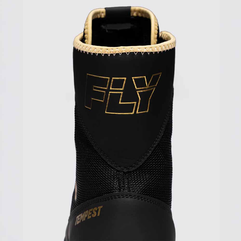 Fly Tempest Boxing Boots Black/Gold