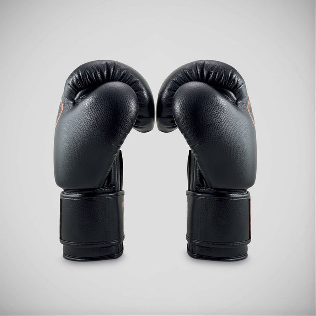Fumetsu FMT1 Thai Boxing Gloves Black - back view