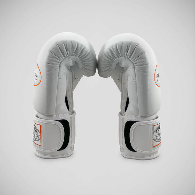 Fumetsu FMT1 Thai Boxing Gloves White - side detail
