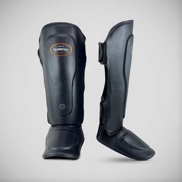 Fumetsu FMT1 Thai Shin Guards Black