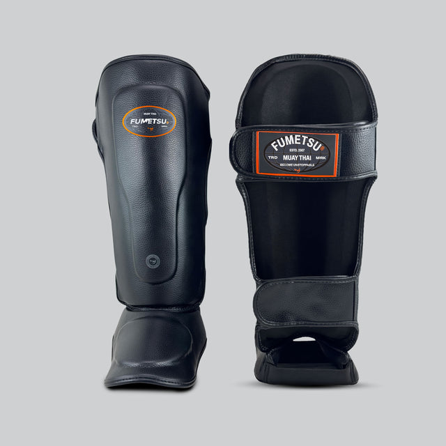 Fumetsu FMT1 Thai Shin Guards Black