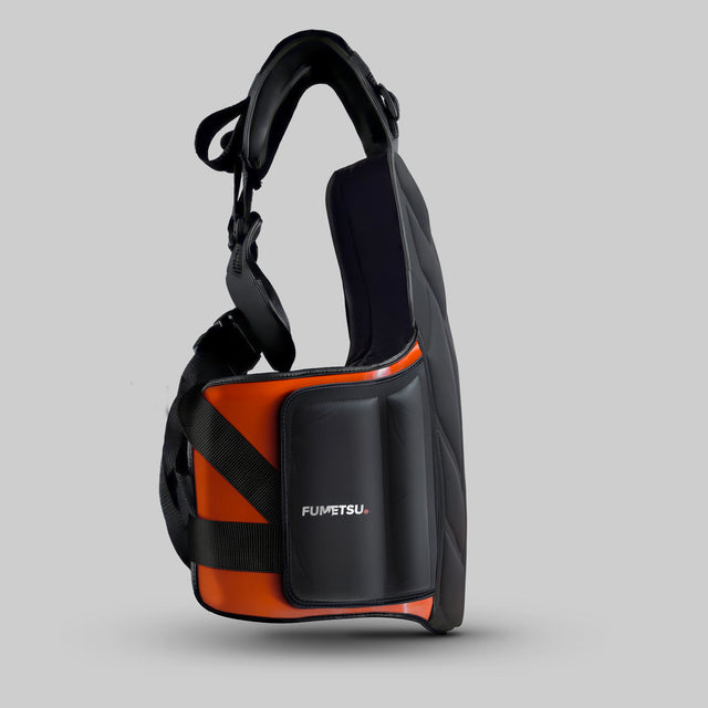 Fumetsu Icon Coaching Body Protector Black/Orange