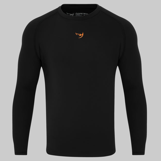 Fumetsu Origins Long Sleeve Rash Guard Black/Orange