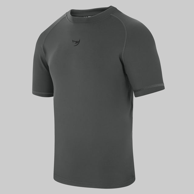 Fumetsu Origins Short Sleeve Rash Guard Grey