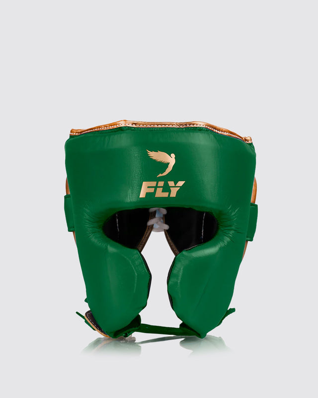 Fly Knight X Headguard Green/Gold